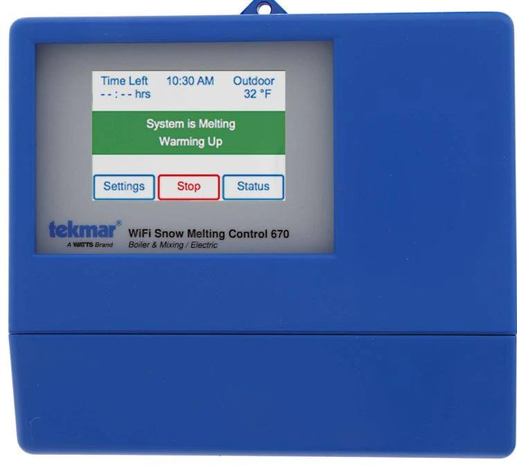 Wifi Snow Melting Control